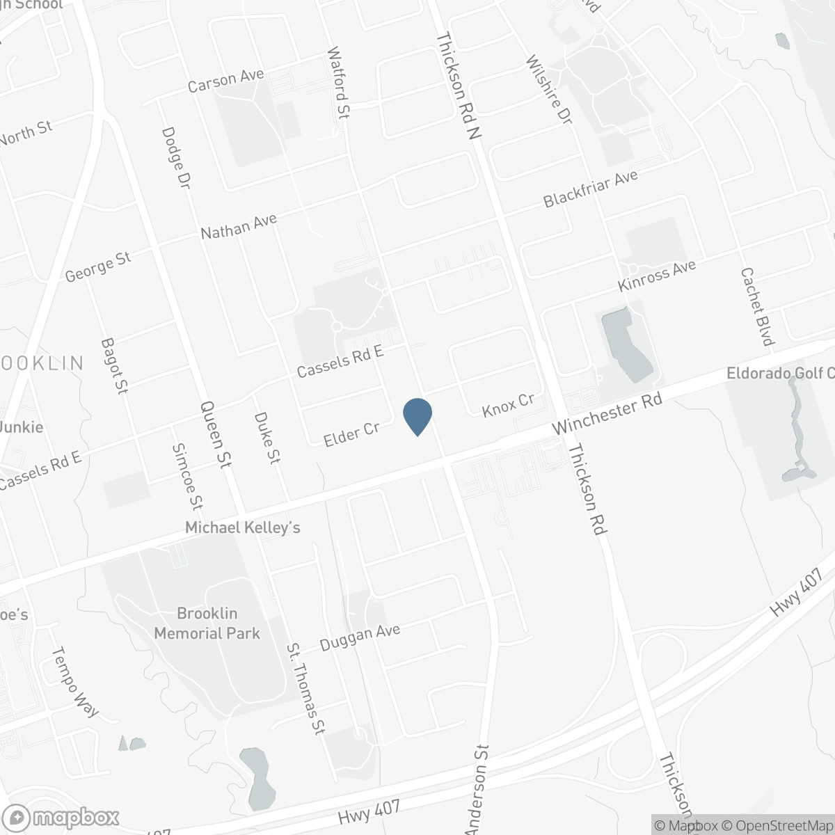 14 WATFORD STREET, Whitby, Ontario L1M 1E6